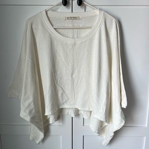 Free People - We the Free CC Tee - Size Large, White, NWOT